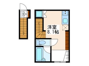 ポルトボヌール壱番館の物件間取画像